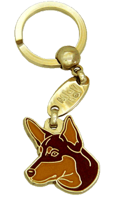 AUSTRALIAN KELPIE RED AND TAN <br> (keyring, engraving included)
